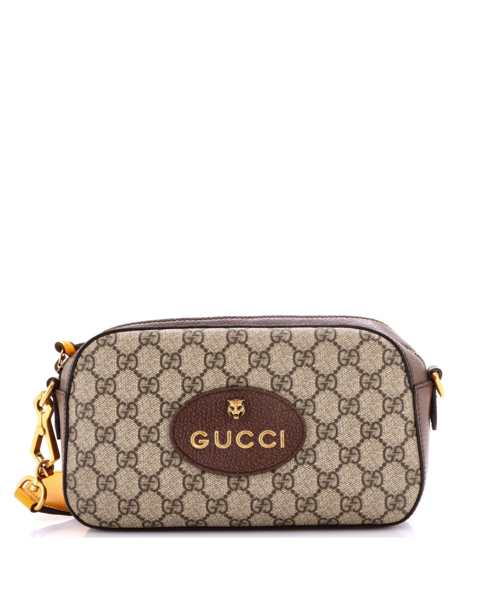 Gucci Мессенджер-сумка Neo Vintage Camera б/у GG Coated Canvas