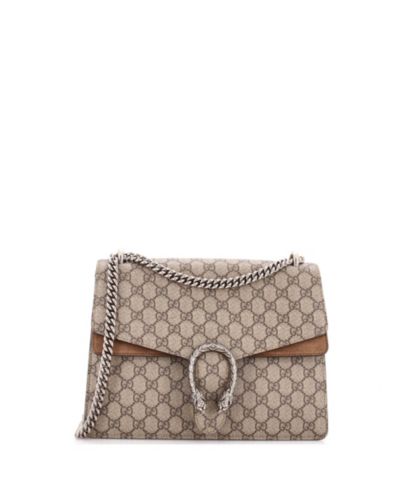 Pre-Owned Gucci сумка Dionysus Medium GG из покрытого холста