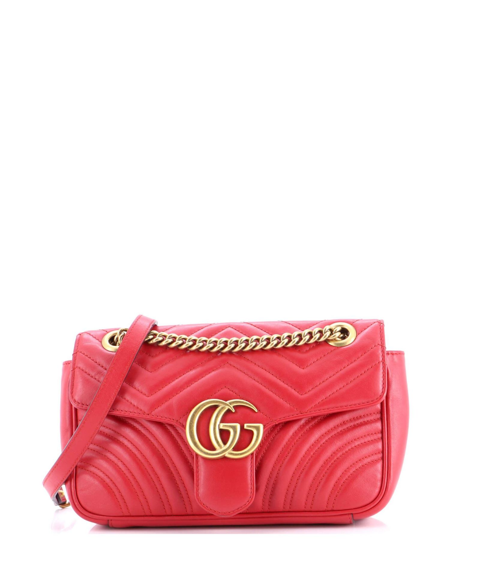 Сумка Gucci GG Marmont, кожа matelassé