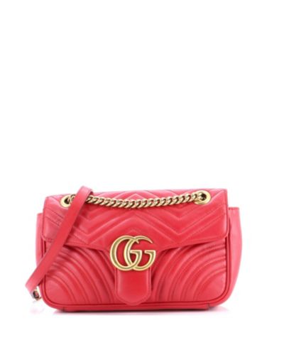 Сумка Gucci GG Marmont, кожа matelassé