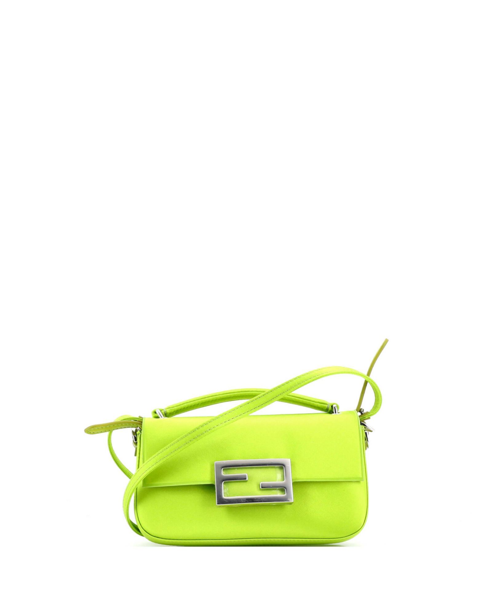 Подержанная сумка-чехол Fendi Baguette Phone Pouch Silk