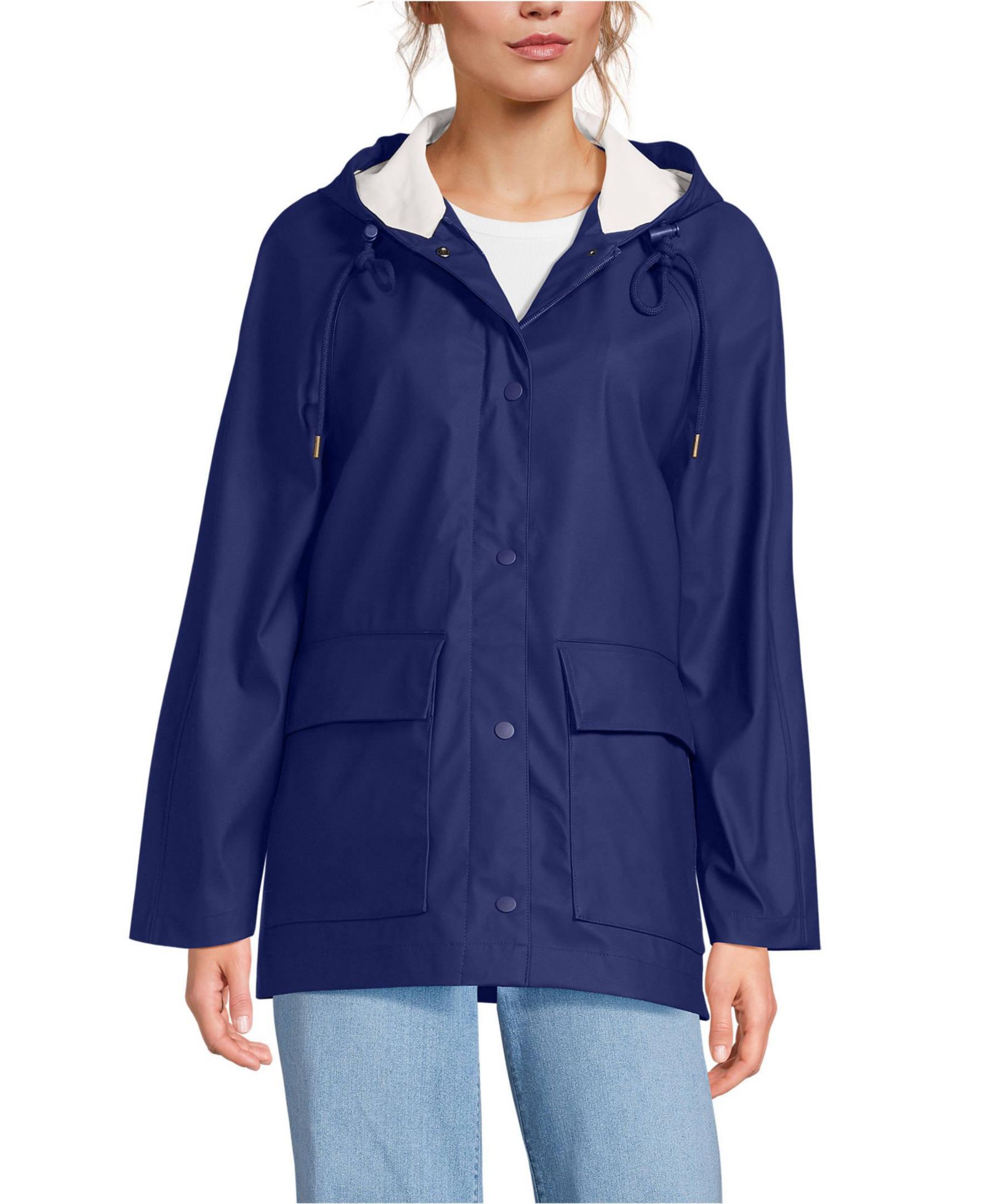 Lands' End Женский дождевик Squall A-line Petite
