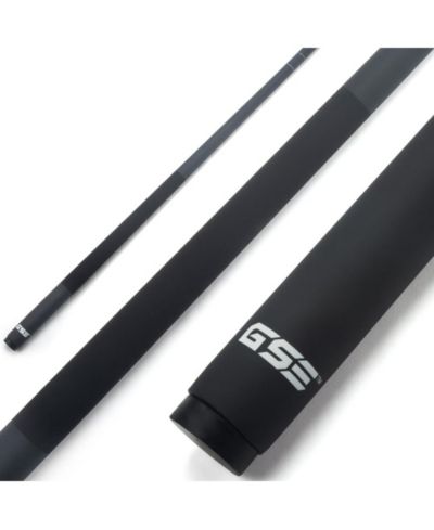 GSE Games & Sports Expert 58" 2-Piece Matte Fiberglass Graphite Composite Billiard Pool Cue Stick for Men/Women