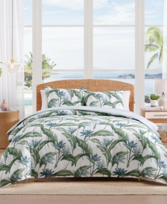 Tommy Bahama Home Birds of Paradise Cotton 3-Pc. Comforter Set, Full/Queen