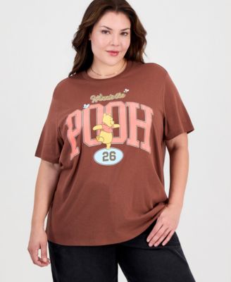 Disney Plus Size Pooh 86 Tee Graphic Short-Sleeve T-Shirt