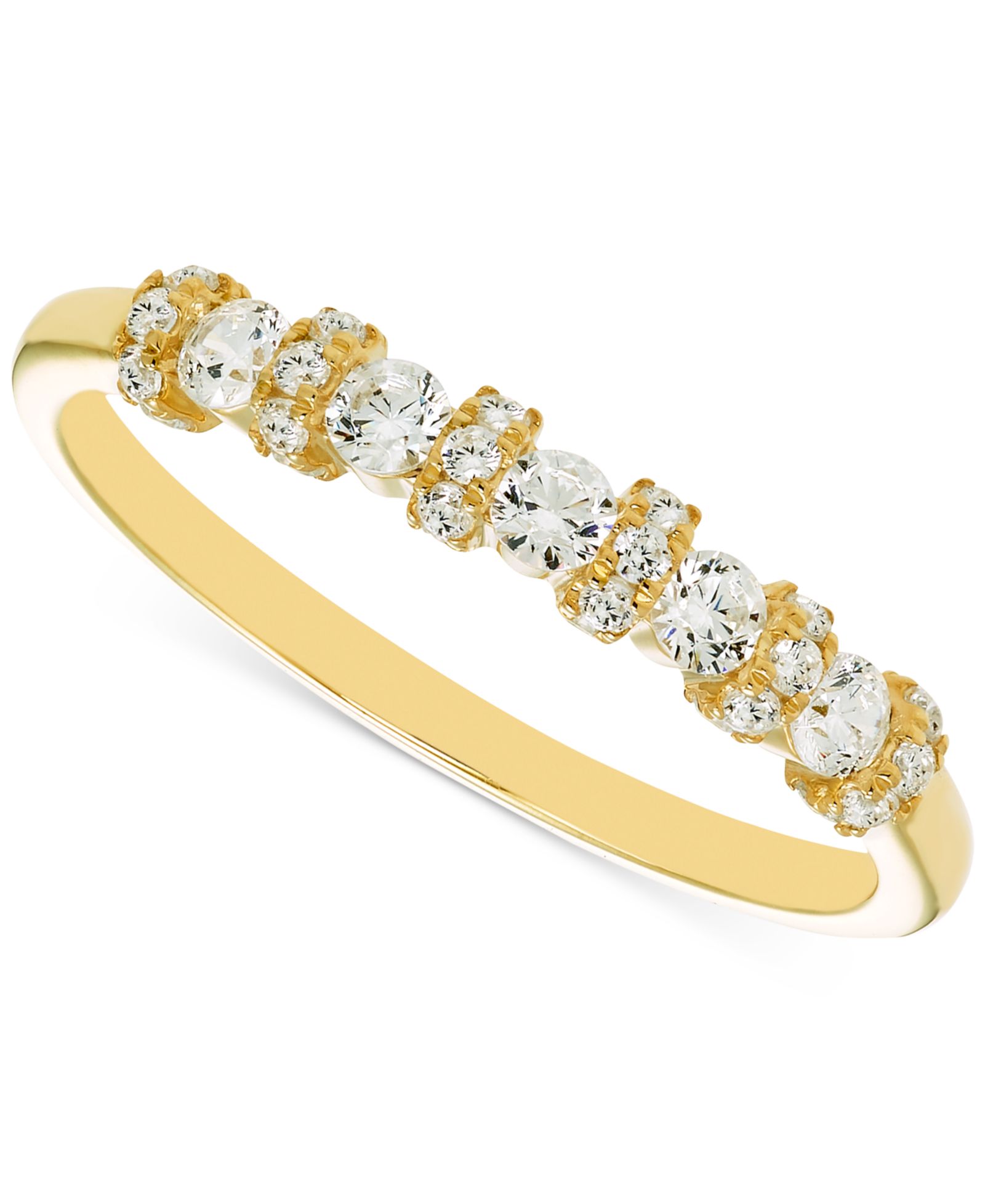Macy's Diamond Band Ring (1/2 ct. t.w.) in 14k Gold