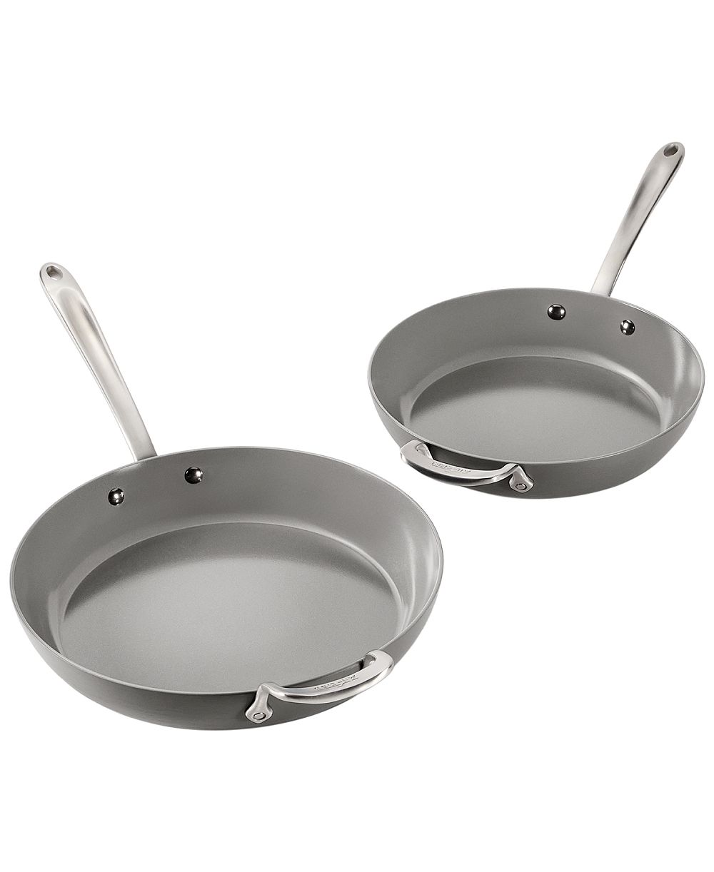 All-Clad Ceramic Nonstick 10.5" & 12" Fry Pan Set, Exclusively at Macy's