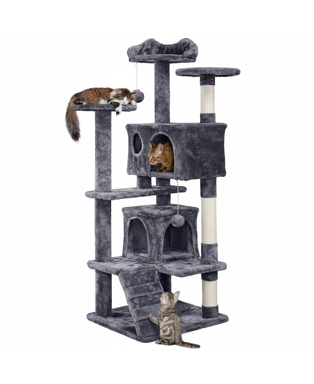 Игровой комплекс ARONKL Multi-level Cat Tree Tower с когтеточками