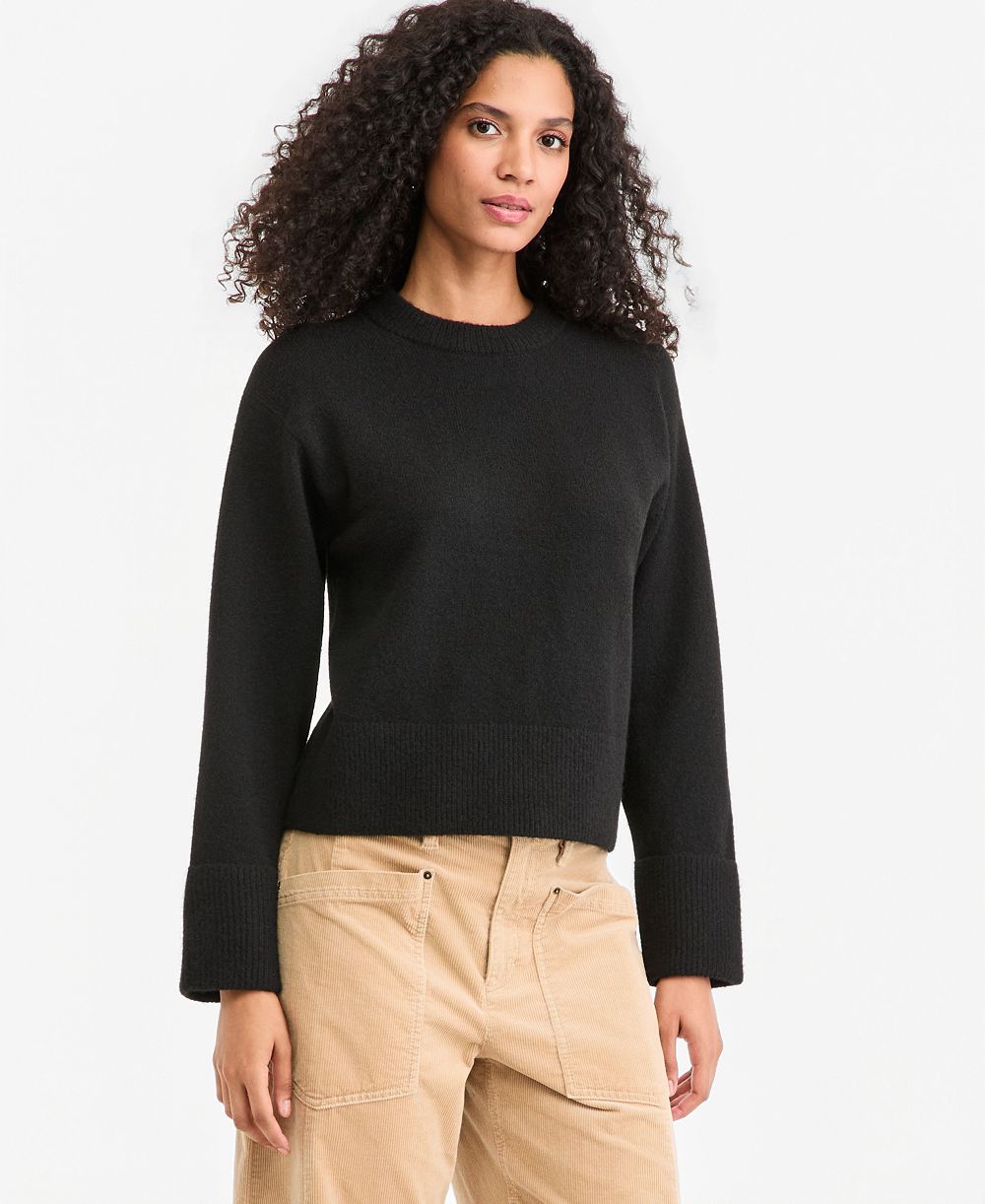 On 34th Women's Crewneck Cuff Sleeve Pullover Sweater, Macy's Exclusive
