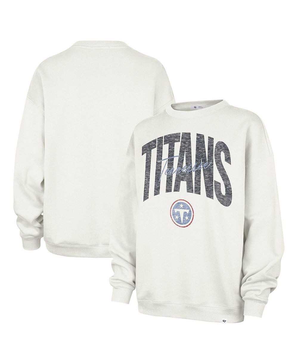 Свитшот '47 Brand Women's Tennessee Titans Muse Oversized