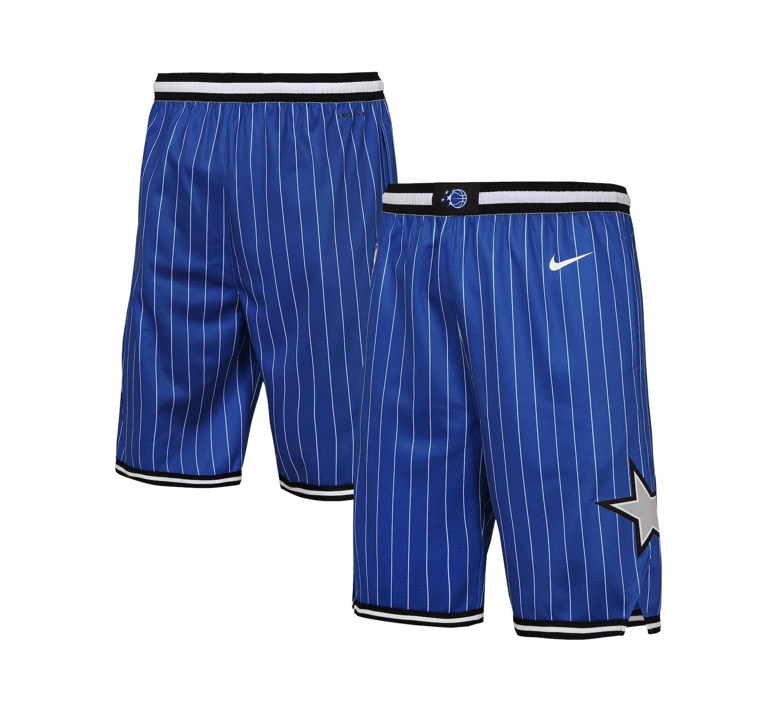 Шорты Nike Big Boys and Girls Royal Orlando Magic Icon Edition Swingman