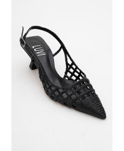 Prologue Shoes Женские вязаные туфли-лодочки с острым носом Heaven