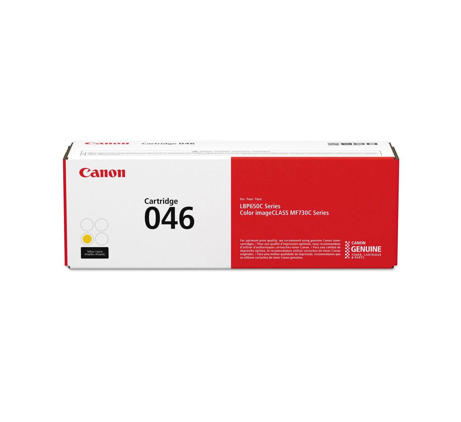 Стандартный картридж Canon 046 с желтым тонером для серии принтеров imageCLASS