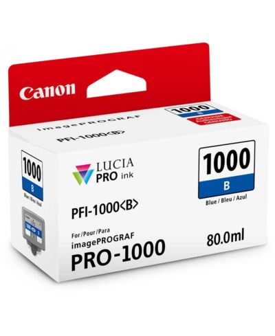 Canon PFI-1000B Lucia Pro Archival Pigment Ink Cartridge for imagePROGRAF PRO-1000