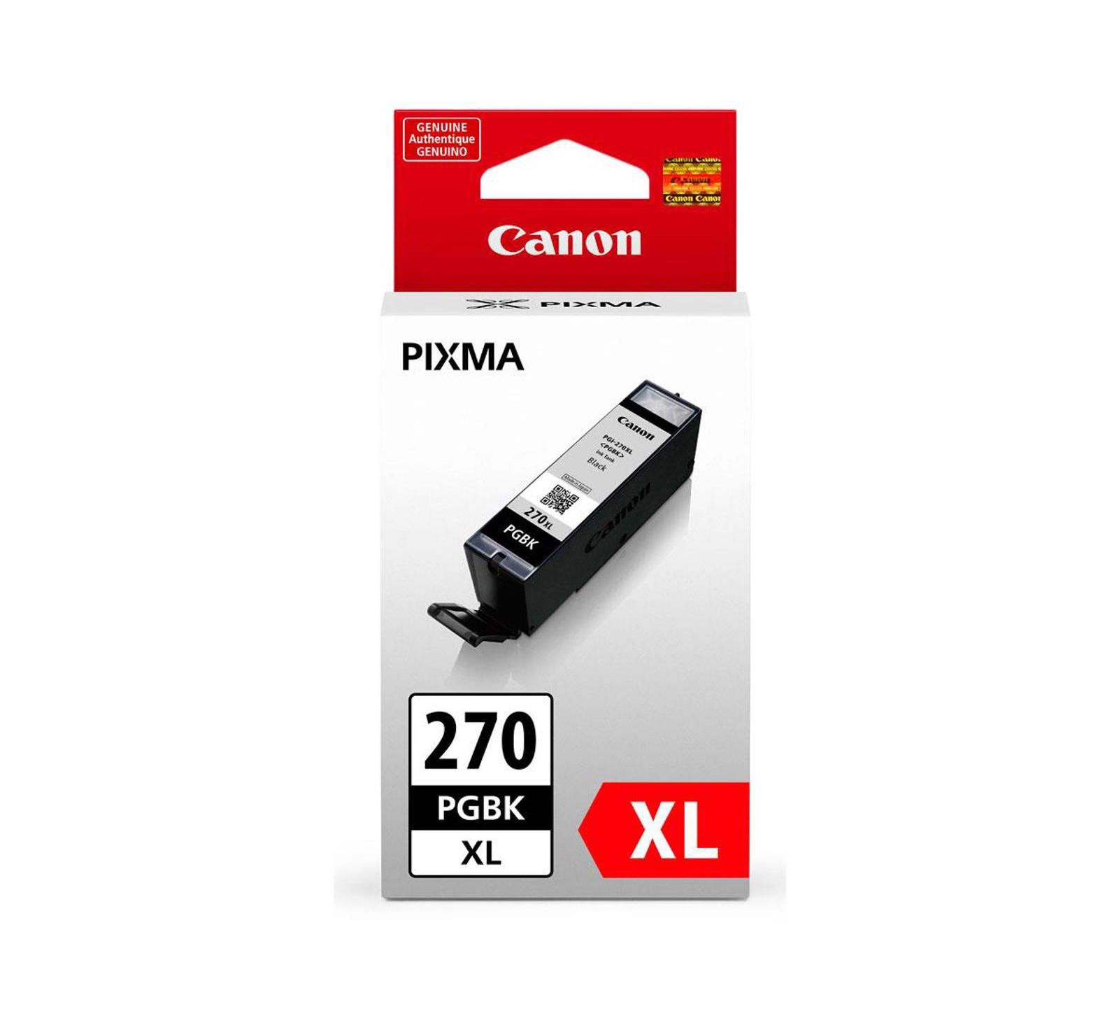 Бак с пигментными черными чернилами Canon PGI-270 XL для принтеров PIXMA - 22.2 мл