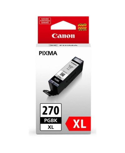 Canon PGI-270 XL чернильный картридж Pigment Black для принтеров PIXMA MG, TS Series, 22.2ml