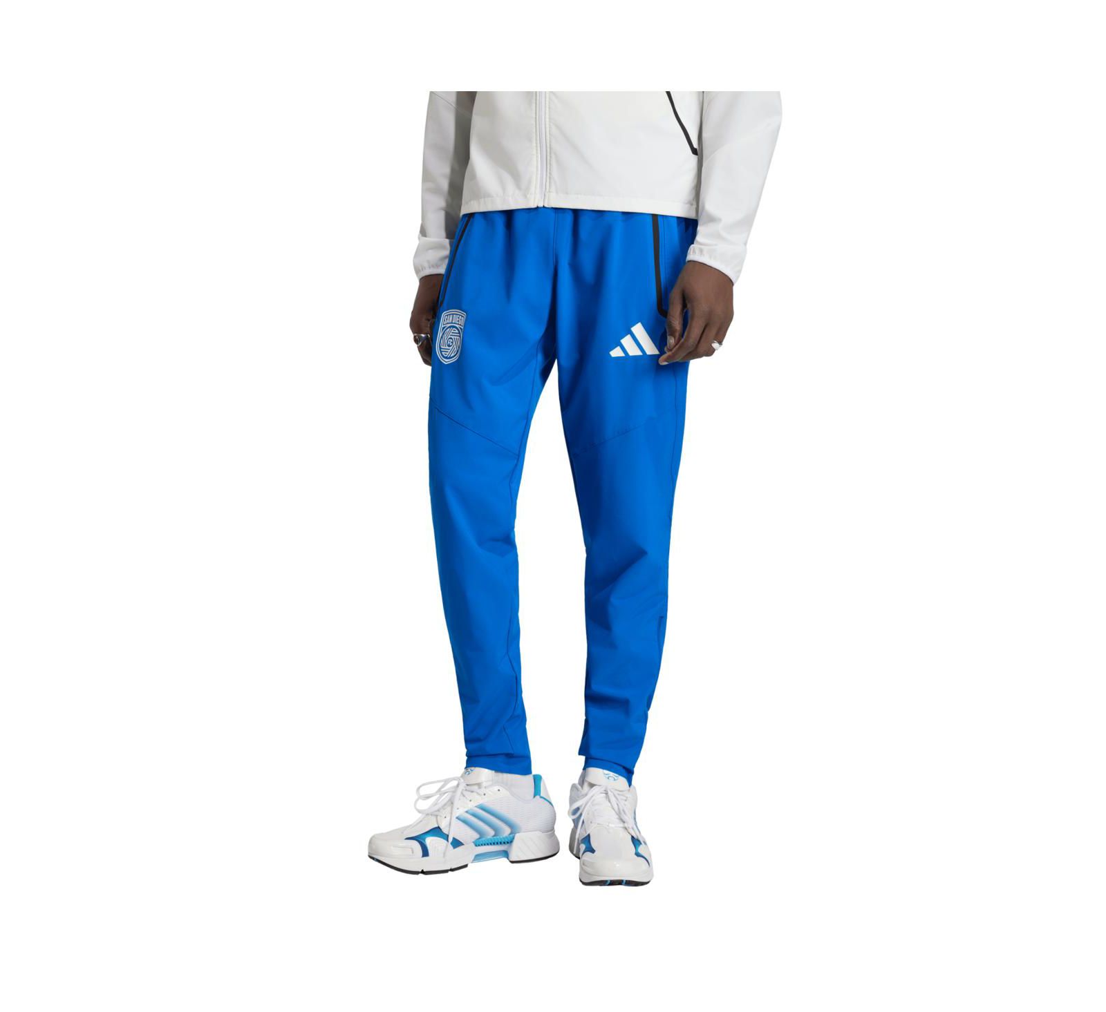 Adidas Men's Blue San Diego FC Tiro Travel Pants
