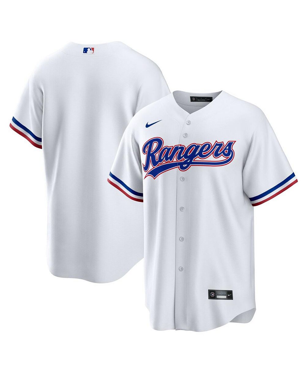 Мужская реплика джерси Nike White Texas Rangers Big & Tall