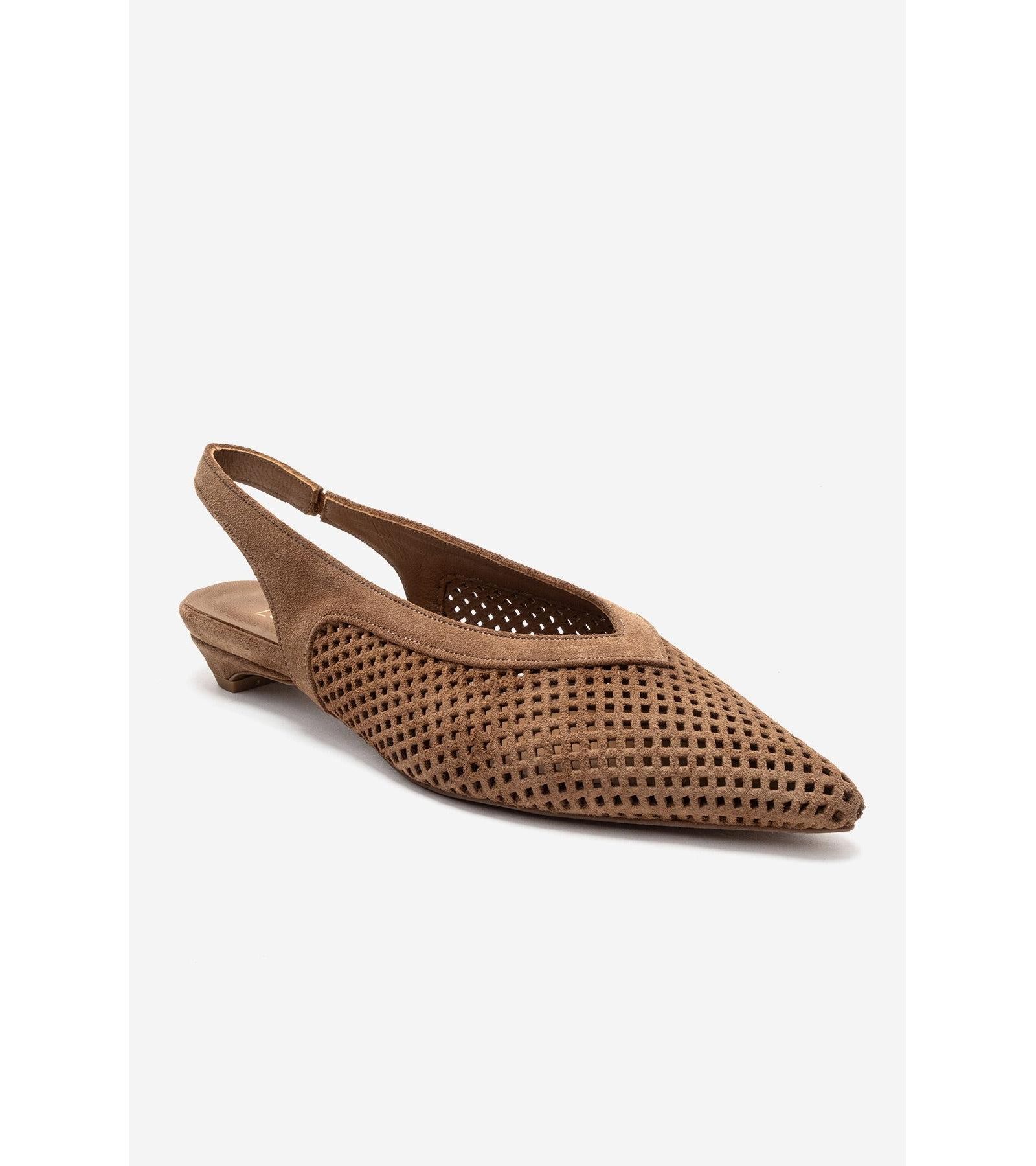 Forever & Always Shoes Women's Lieve Leather Slingback Pump