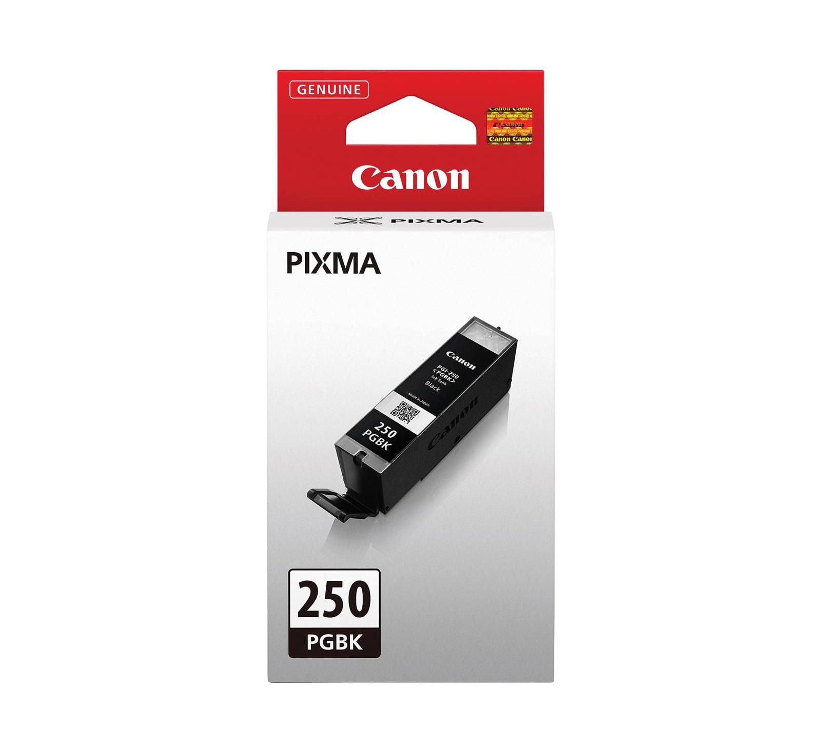 Canon PGI-250 черные пигментные чернила для принтеров серий PIXMA iP, iX, MG, MX