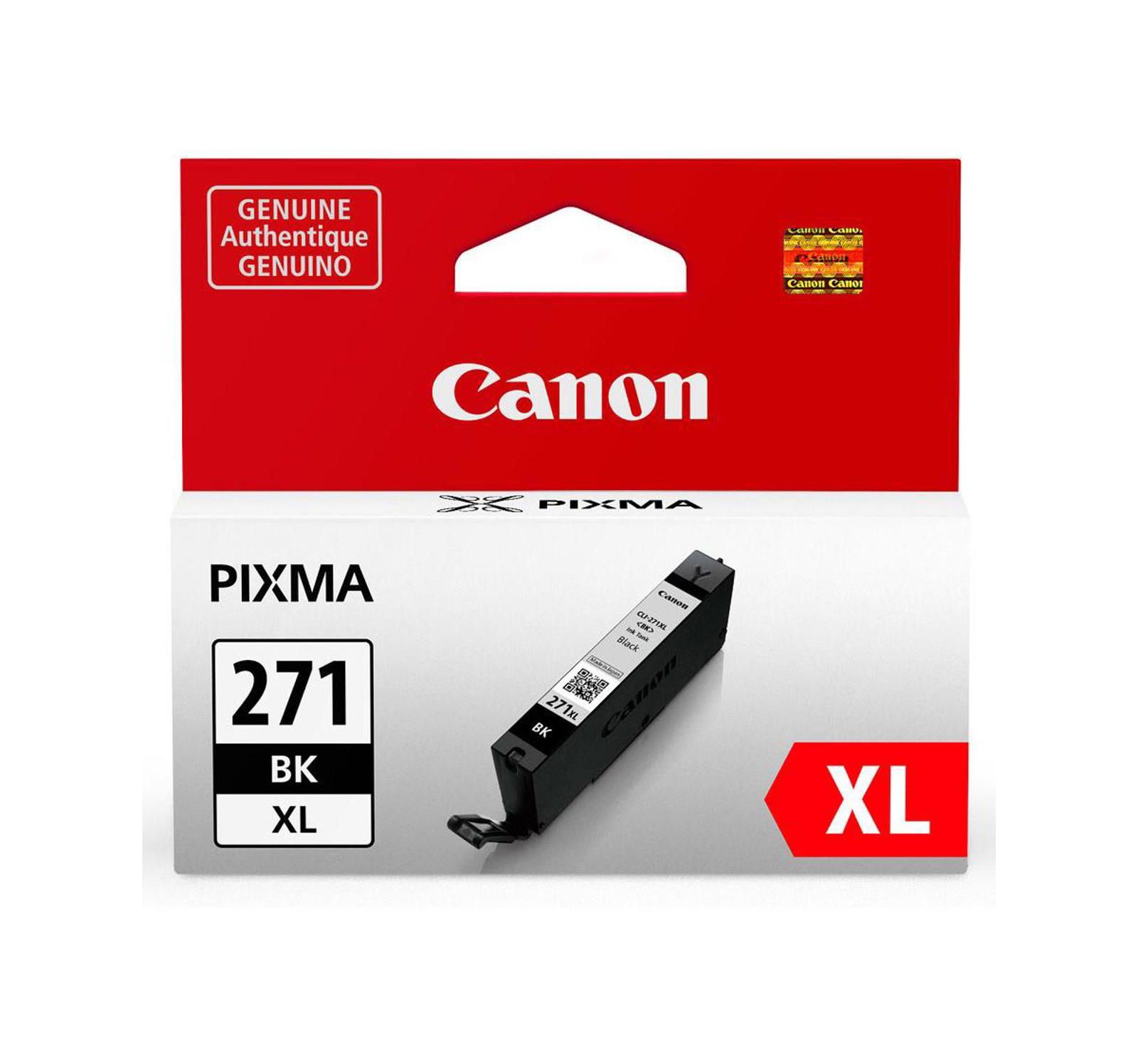 Canon CLI-271 XL 10.8ml Black Ink Tank for Select PIXMA MG, TS Printers