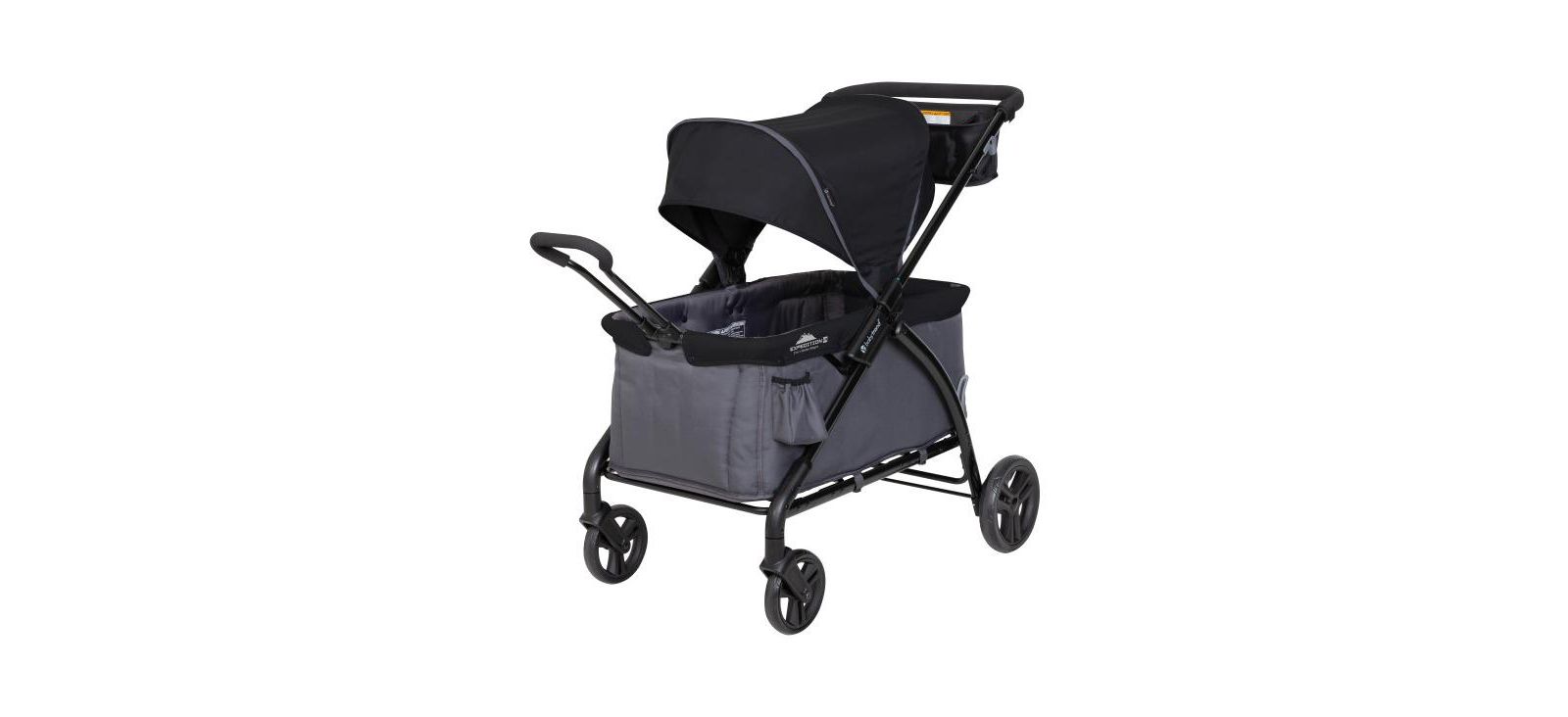 Baby Trend Kids Trend Tour LTE 2-in-1 Stroller Wagon - - Gravity Black