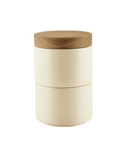Rachael Ray Ceramic 2-Piece Stacking Spice Box Set with Lid
