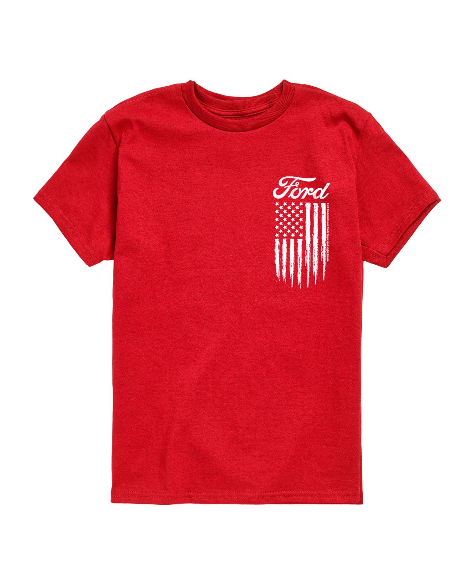 Мальчиковая футболка Hybrid Boys' 8-20 Ford Logo Americana Short-Sleeve Graphic T-Shirt