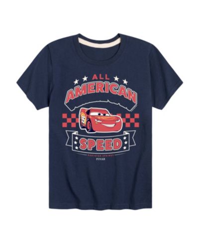 Детская футболка Cars с принтивом American Speed