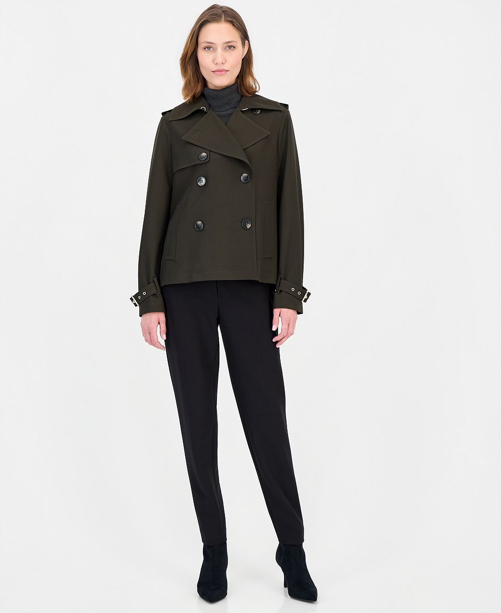Женский укороченный тренч MICHAEL Michael Kors Drapey