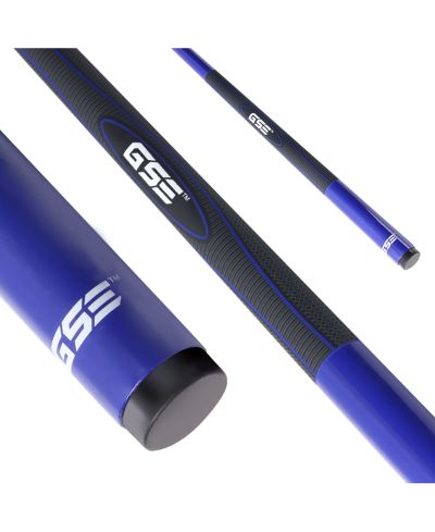 GSE Games And  Sports Expert 58" 2-Piece Slick Fiberglass Graphite Composite Billiard Pool Cue Stick