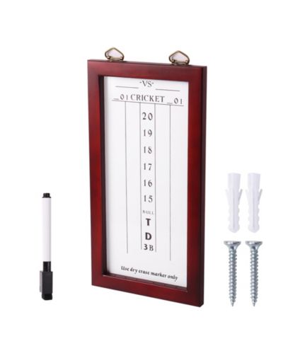 GSE Games & Sports Expert Chalk Dart Game Scoreboard with Chalks