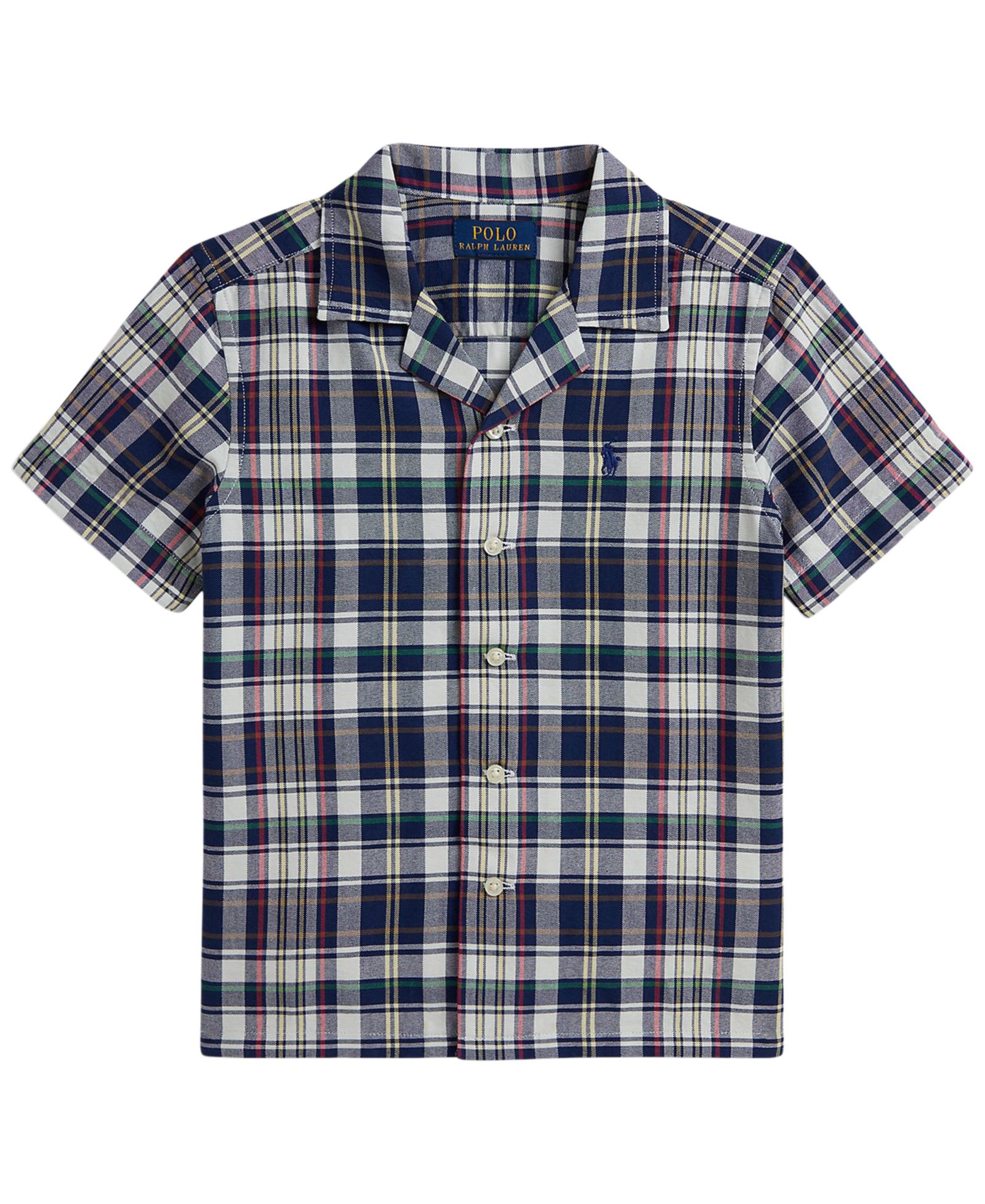 Рубашка Polo Ralph Lauren Boys' 2-7 Plaid Cotton Oxford Camp
