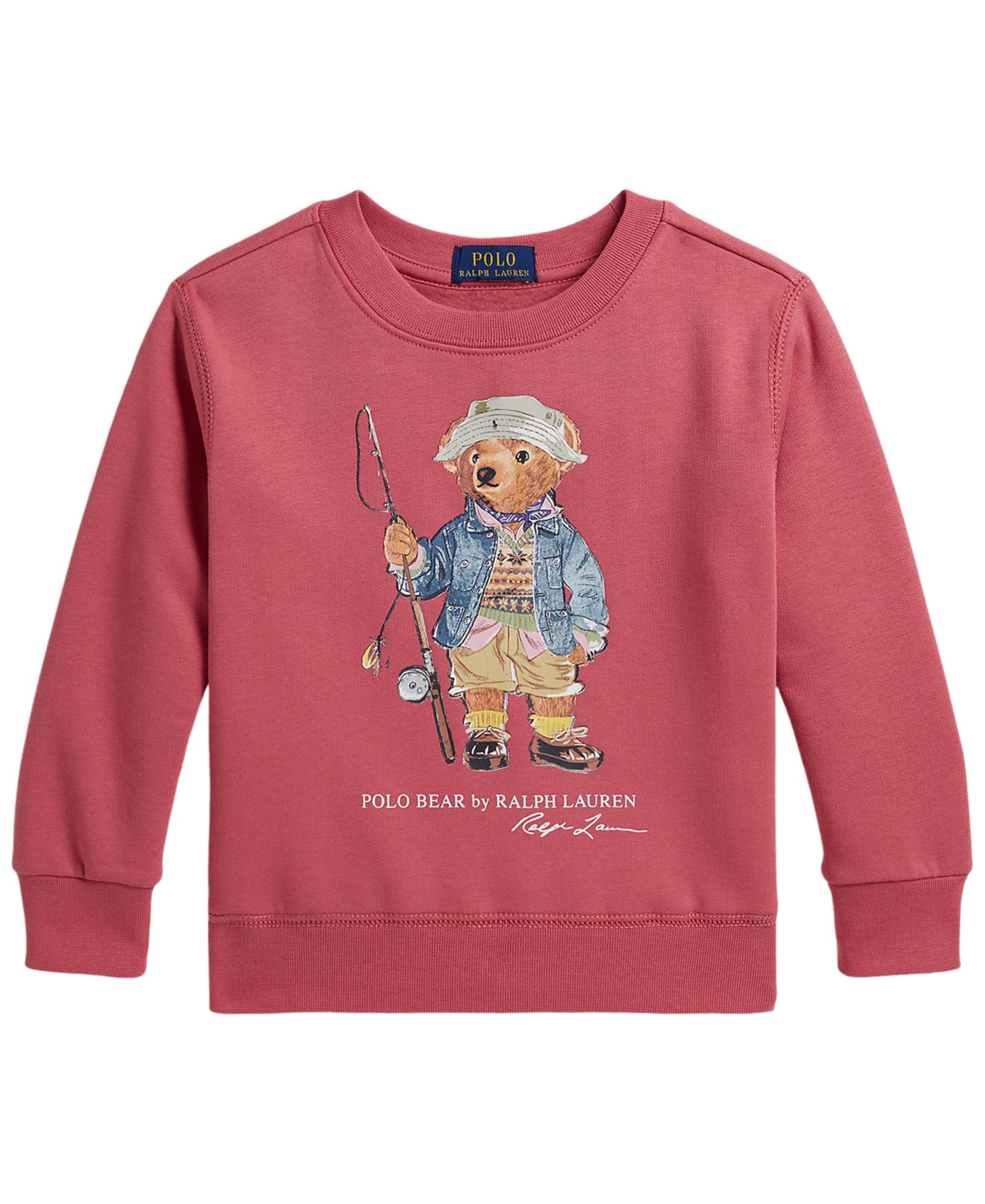Детское свитшот с длинным рукавом Polo Bear от Polo Ralph Lauren 2-7