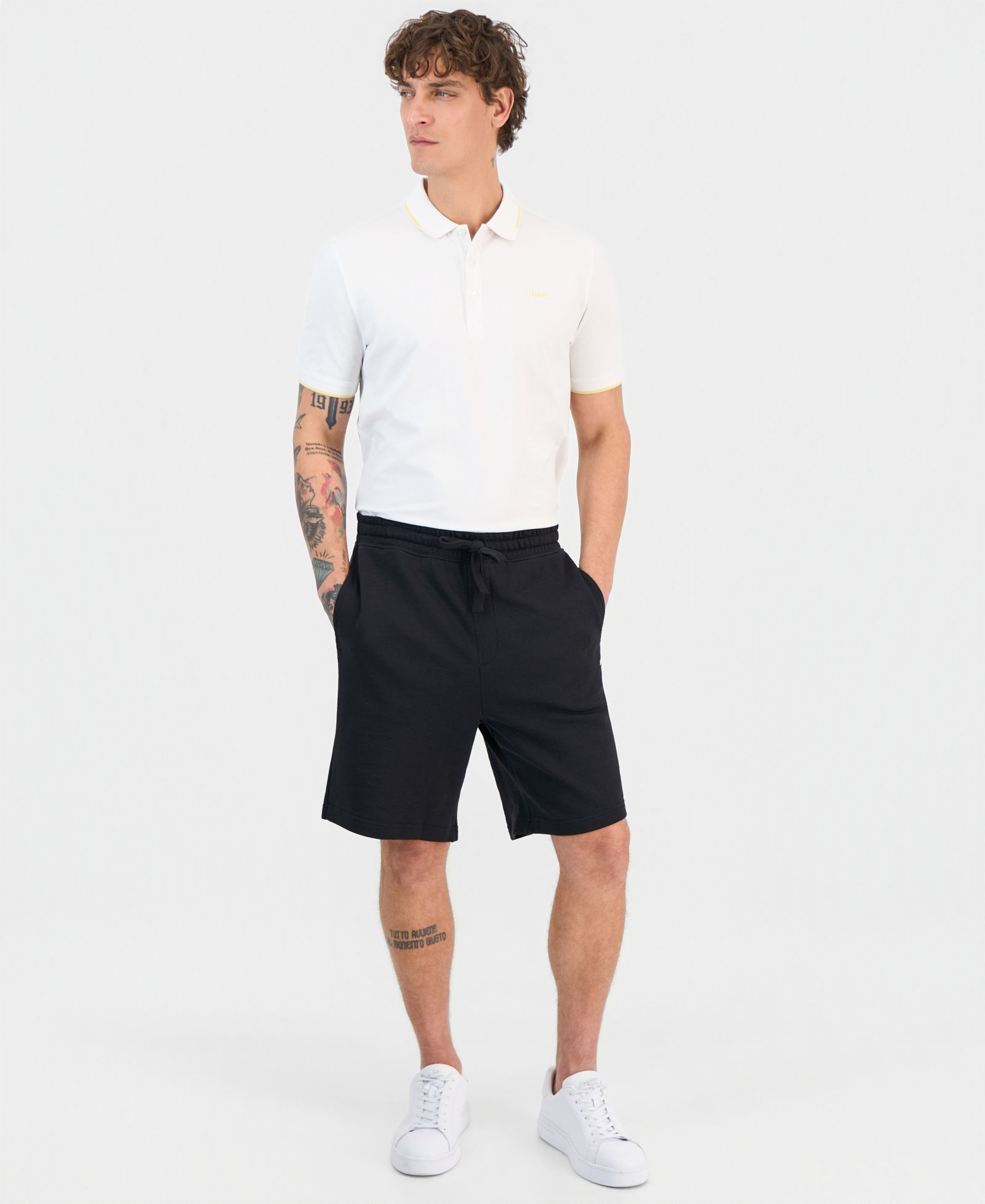 Hugo by Hugo Boss Men's Dayono Cotton Drawstring Shorts