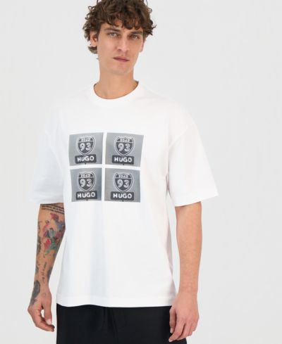 Мужская футболка Hugo by Hugo Boss Draxon Cotton Logo-Graphic