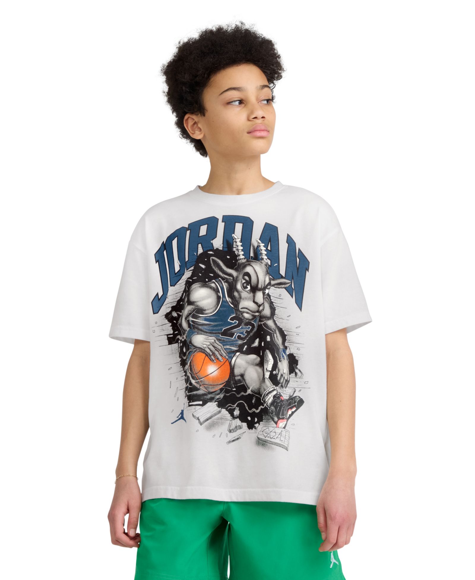Jordan футболка Jordan Boys' 8-20 с коротким рукавом