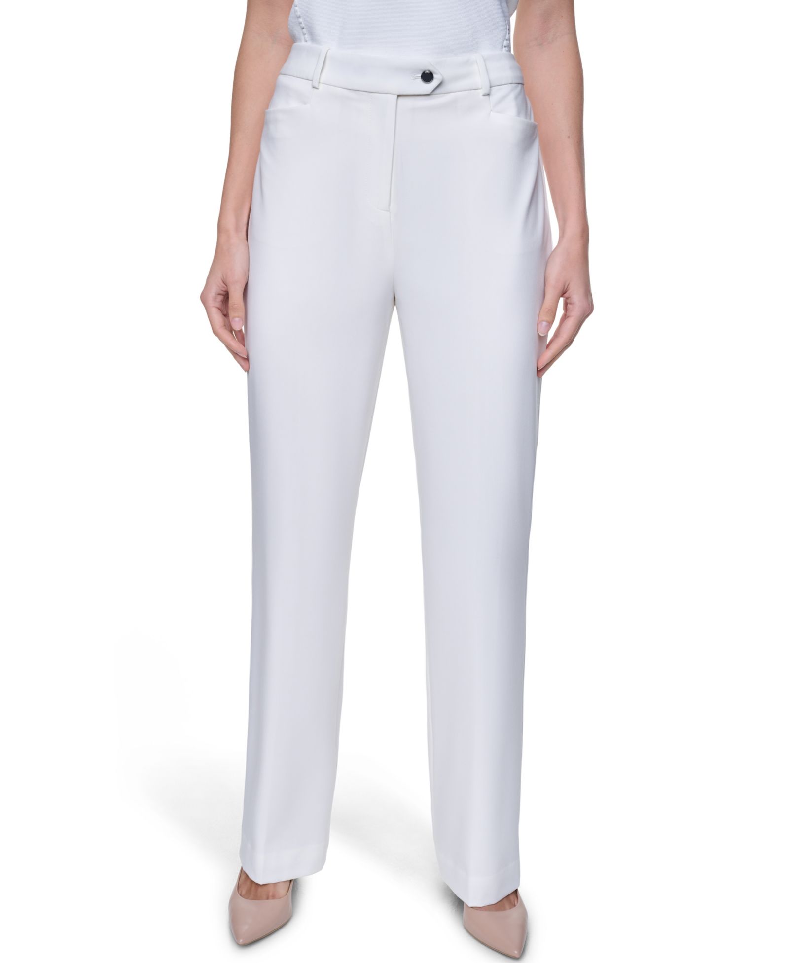 Calvin Klein Женские Modern Fit Mid-Rise Pants