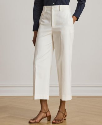 Женские укороченные брюки Lauren Ralph Lauren High-Rise Double-Faced Stretch