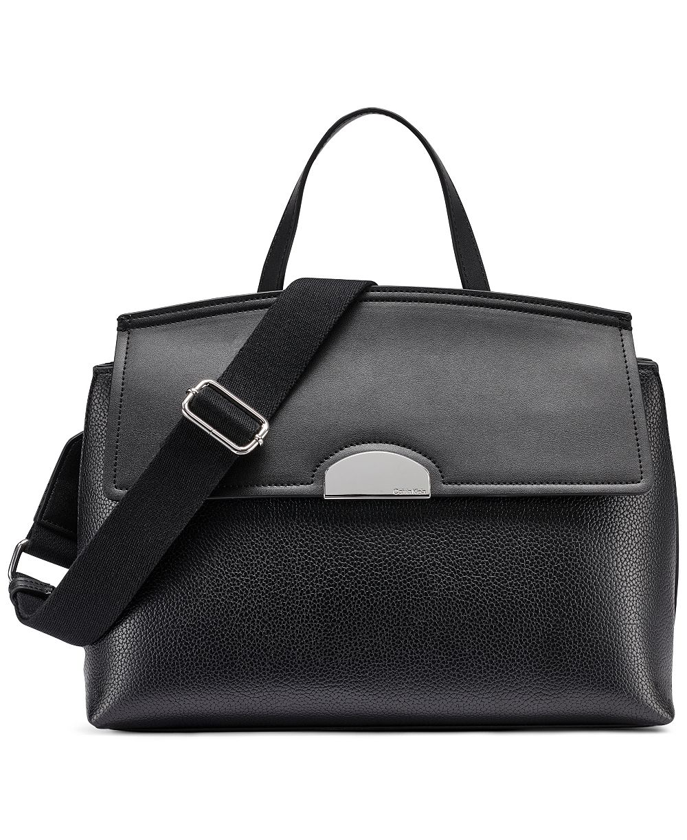 Средняя сумка-саквояж Calvin Klein Arabella Medium Satchel Handbag