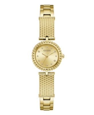 Женские часы Guess Gold-Tone Stainless Steel, 24mm