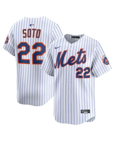 Nike Men's Juan Soto White New York Mets Home Limited Jersey