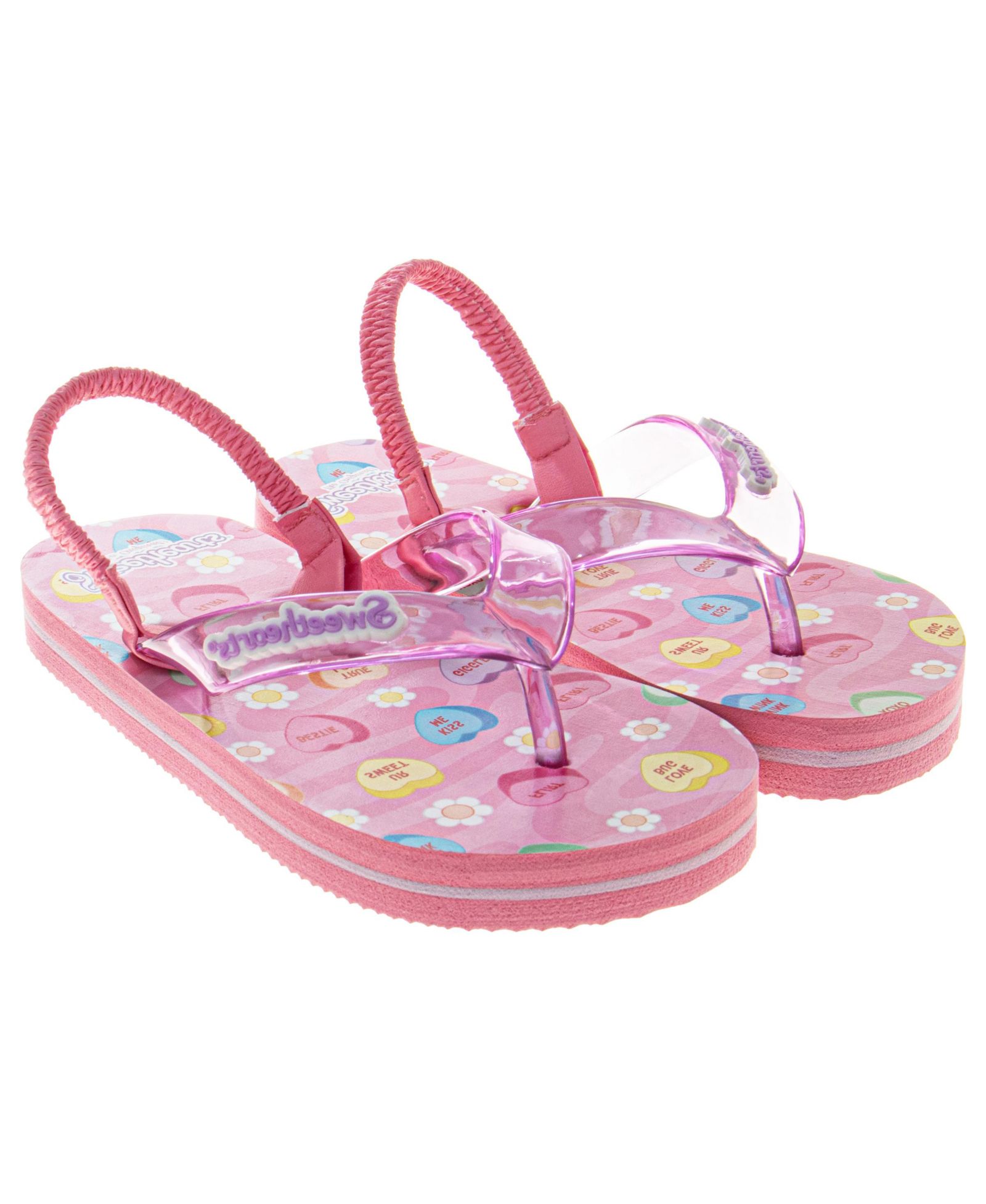 Sweethearts Big Girls Shoes Flip Flops, Sandals Beach and Pool Shoes, Slip on.
