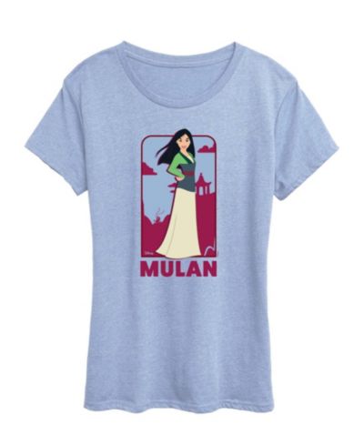 Мужская футболка Hybrid Apparel Plus Size Disney Princess Mulan Graphic