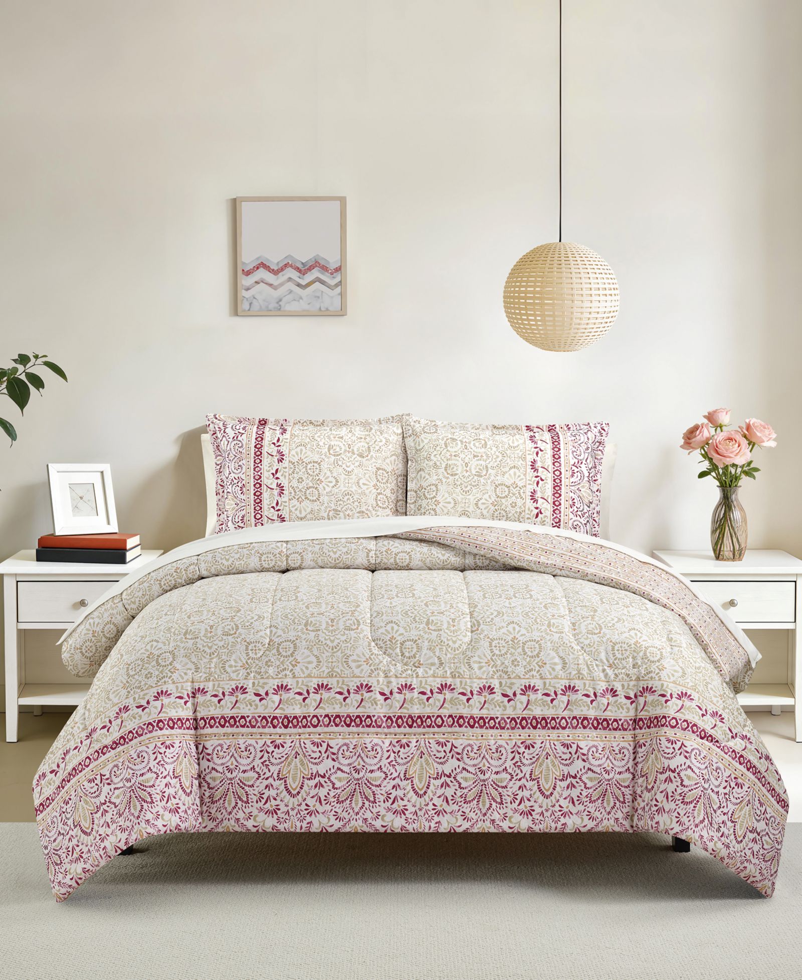 Macy's Adalia Reversible 3-Pc. Comforter Sets