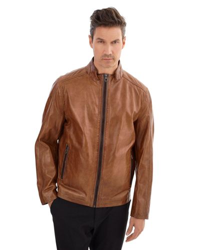 REGENCY LEATHERS Мужская кожаная куртка Gerry