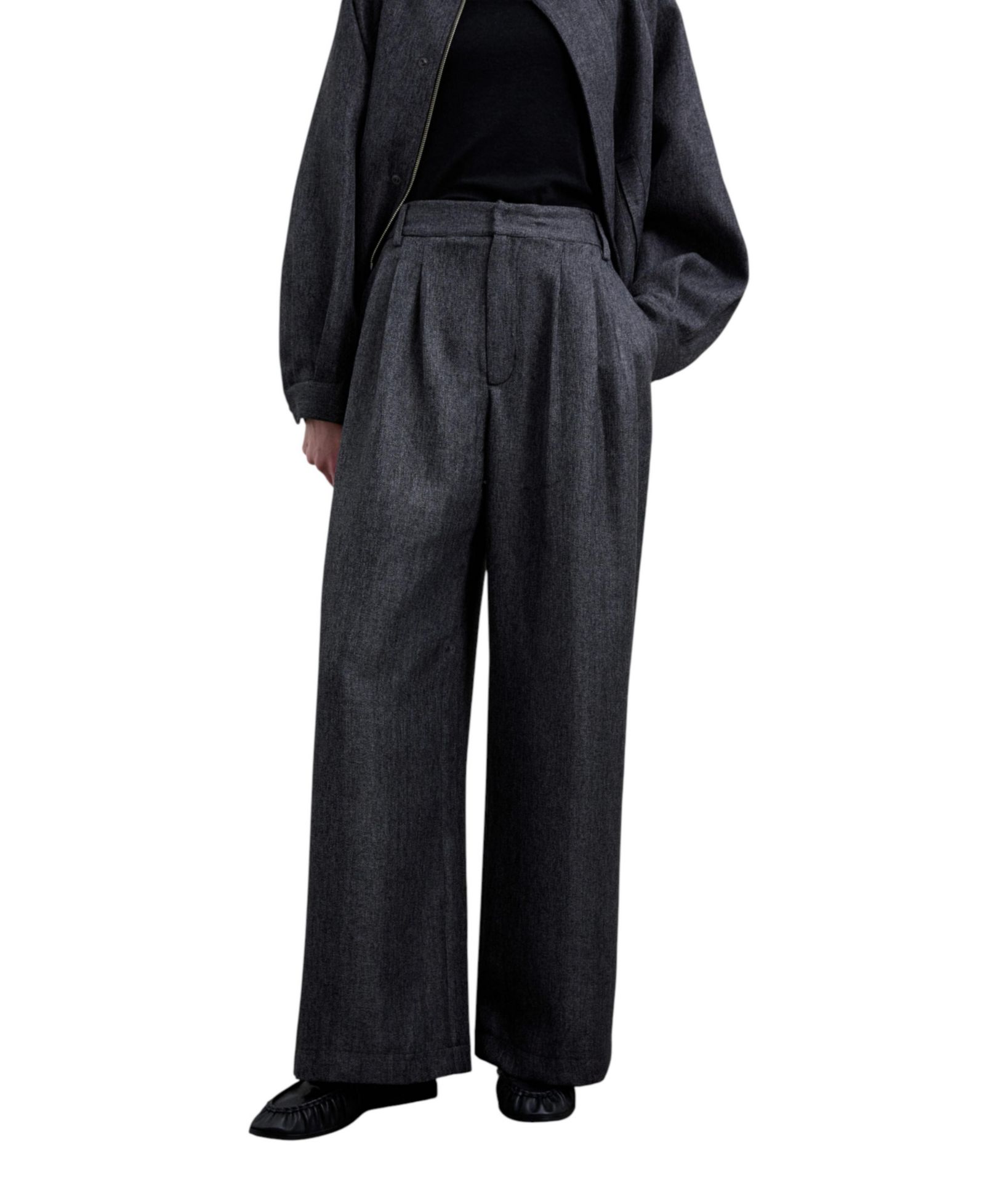 Женские брюки Scalpers Herringbone Pleated