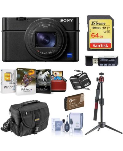 Sony Cyber-shot DSC-RX100 VII Digital Camera With Free Mac Accessory Bundle