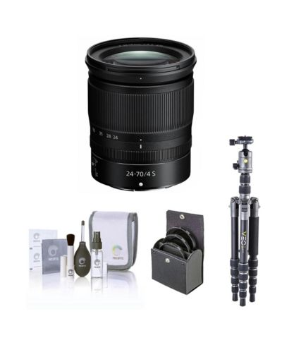 Nikon Nikkor Z 24-70mm f/4 S Compact Standard Zoom Lens for Nikon Z Mount
