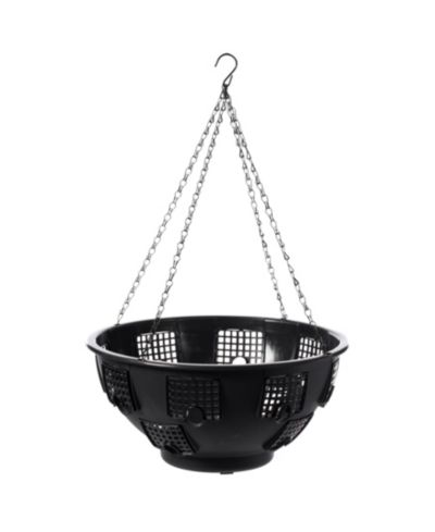 Подвесная корзина для цветов Gardenised из прочного пластика